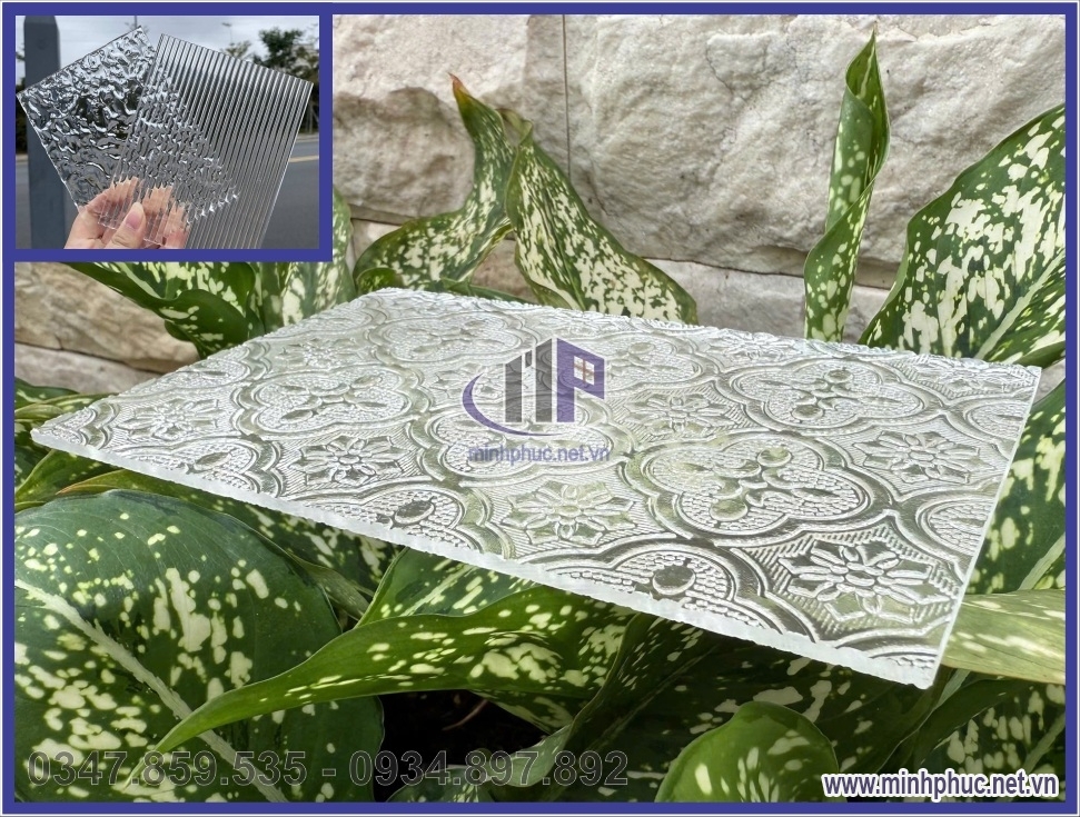 bang gia tam nhua mica acrylic hoa van noi decor trang tri hoa tiet vach ngan